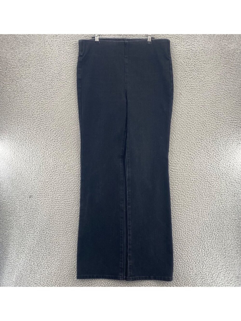 Soft Surroundings Jeans Womens Medium Tall Black Denim Ultimate Boot Cut Stretch